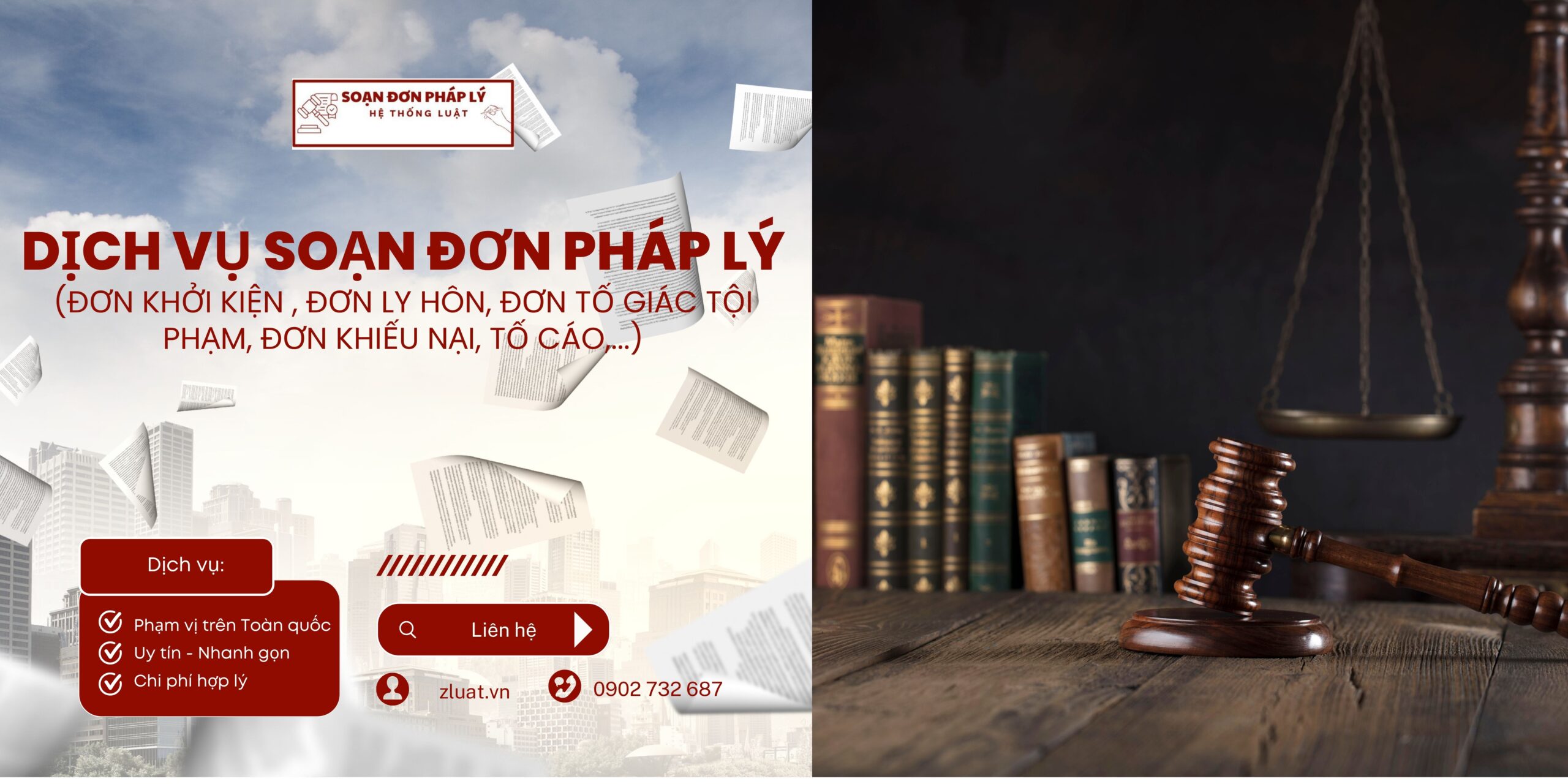 [XÃ LONG PHÚ, CẦN THƠ] – Trọn gói hỗ trợ soạn đơn ly hôn đơn phương - Ảnh 1